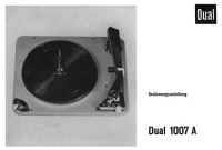 Dual 1007-A-Owners-Manual 